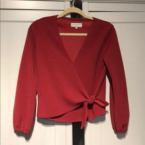 Madewell holiday top